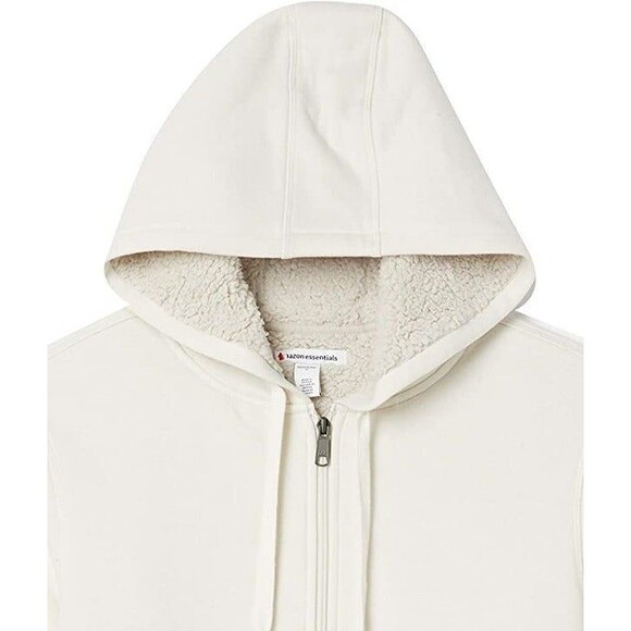 Amazon Essentials Men's Sherpa-Lined Full-Zip Hooded Fleece Sweatshirt Size S - Picture 1 of 5